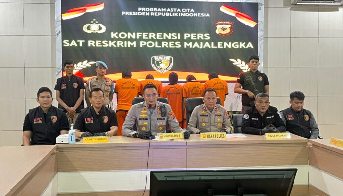 Salah Sasaran Serang Kosan di Jatiwangi, 5 Anggota Kelompok Geng Motor Majalengka Diringkus Usai Bacok dan Jarah HP Korban
