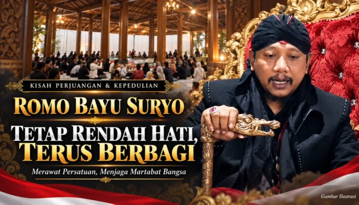 Dari Kepahitan Hidup hingga Sukses , Romo Bayu Suryo Ajak Warga Merawat Persatuan & Menjaga Martabat Bangsa
