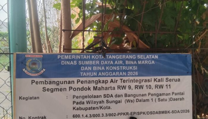 9,6 MILIAR BERANTAKAN! Diduga Proyek Kali Serua PT Pikra Putri Mandiri Tinggalkan Puing, Warga RW 09,10,11 Maharta Menjerit